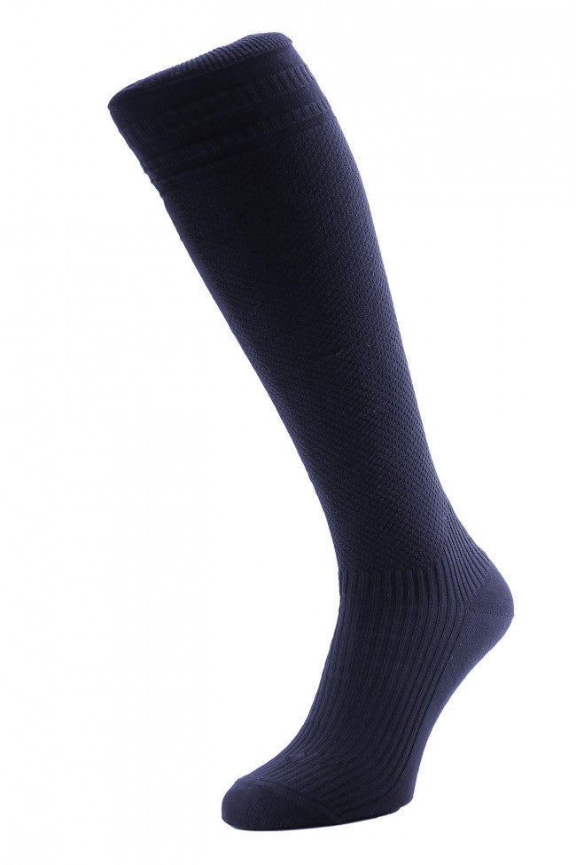 HJ Hall Cotton Rich Softop Socks - Energisox in Navy