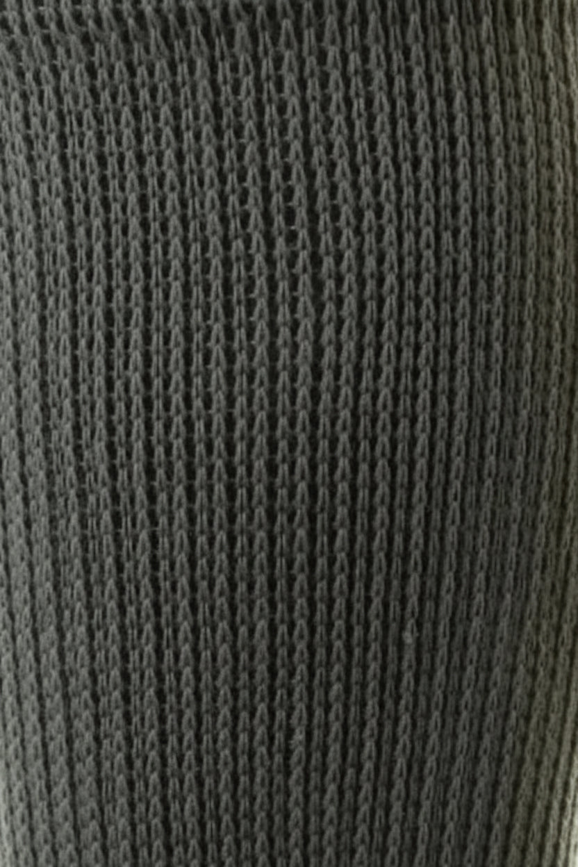 HJ Hall Men's Diabetic Mid-Calf Cotton Men's Socks – close-up detail