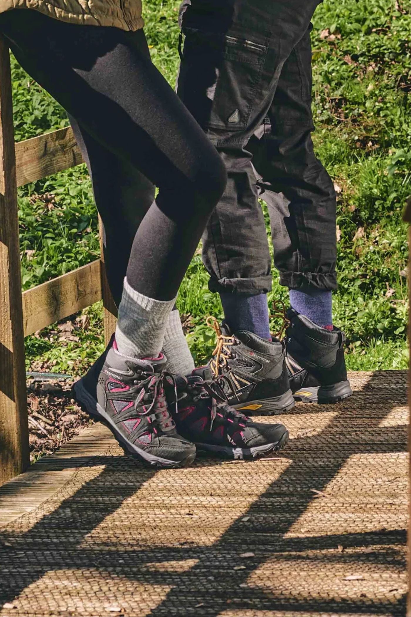 HJ Hall ProTrek Dual Skin Anti-Blister Cotton Socks – alternate view