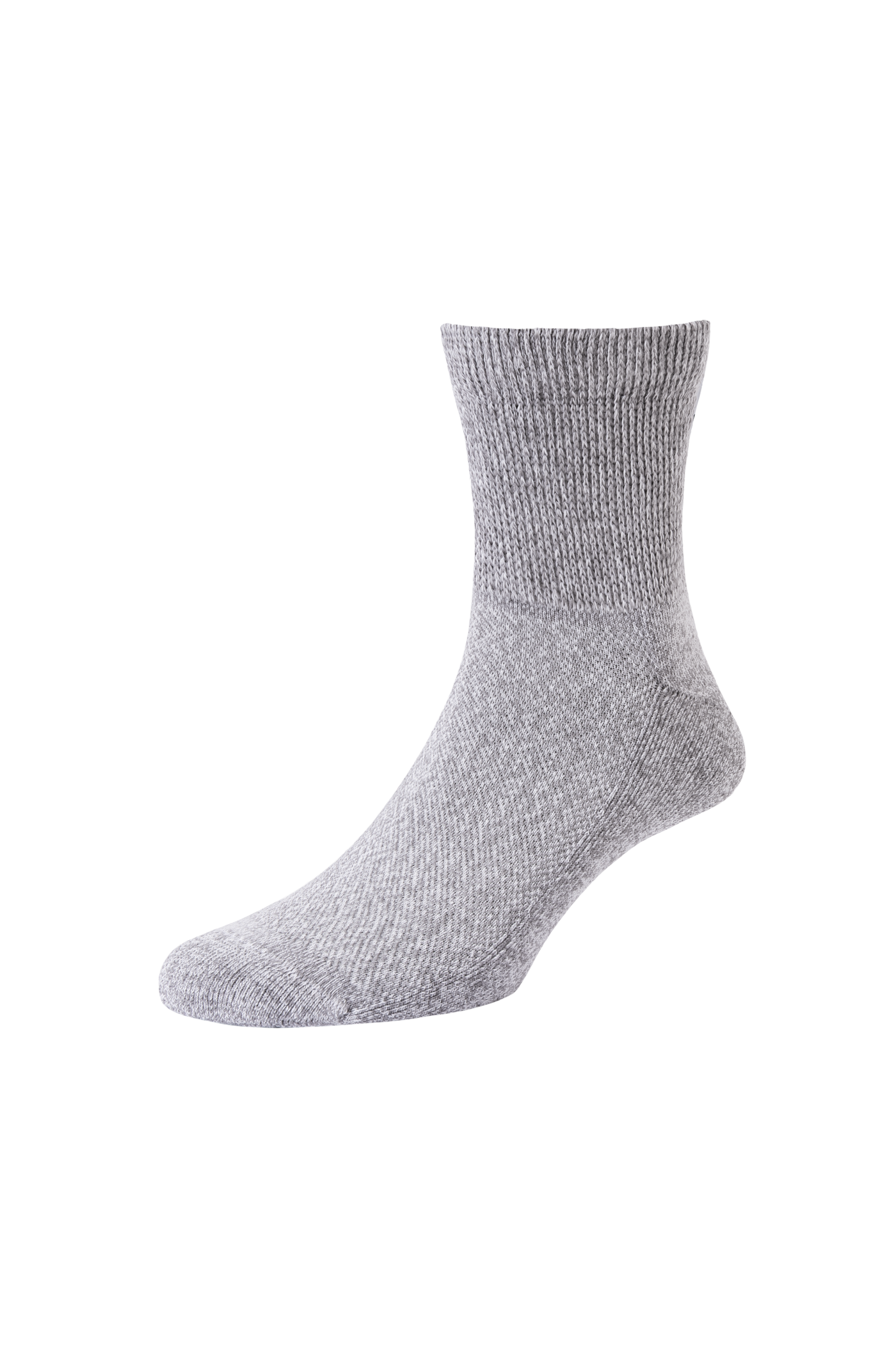 HJ Hall Temperature Control Coolmax Bamboo Socks in Mid Grey