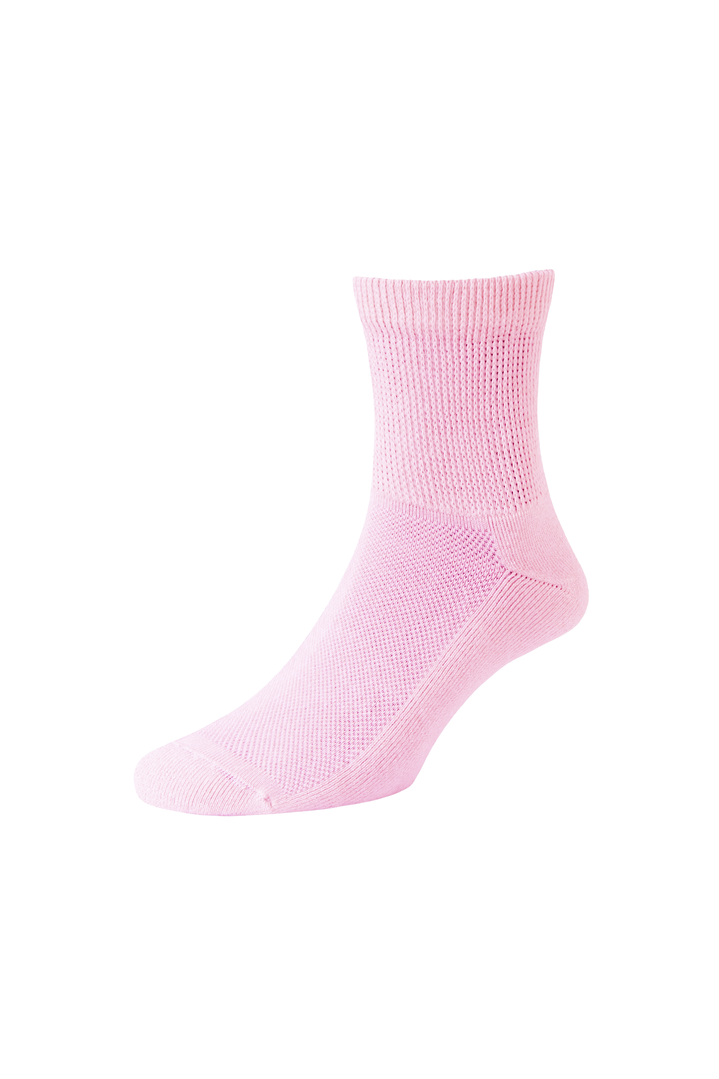 HJ Hall Temperature Control Coolmax Bamboo Socks in Pink