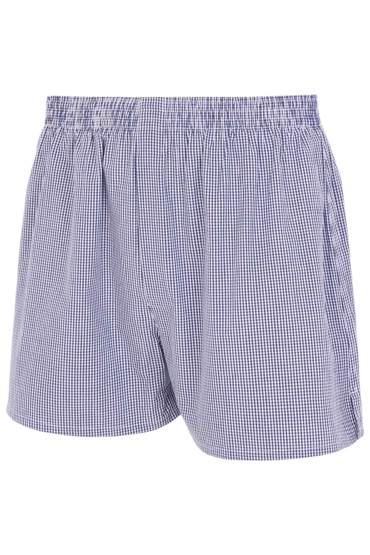 HJ Hall Pure Cotton Woven Boxers - 2 Pair Pack – alternate view