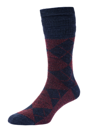 Dark Navy/Burgundy