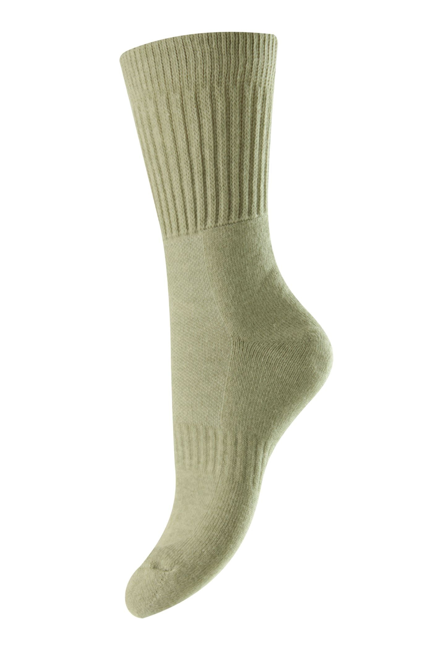 HJ Hall Cotton Garden Sock in Sage