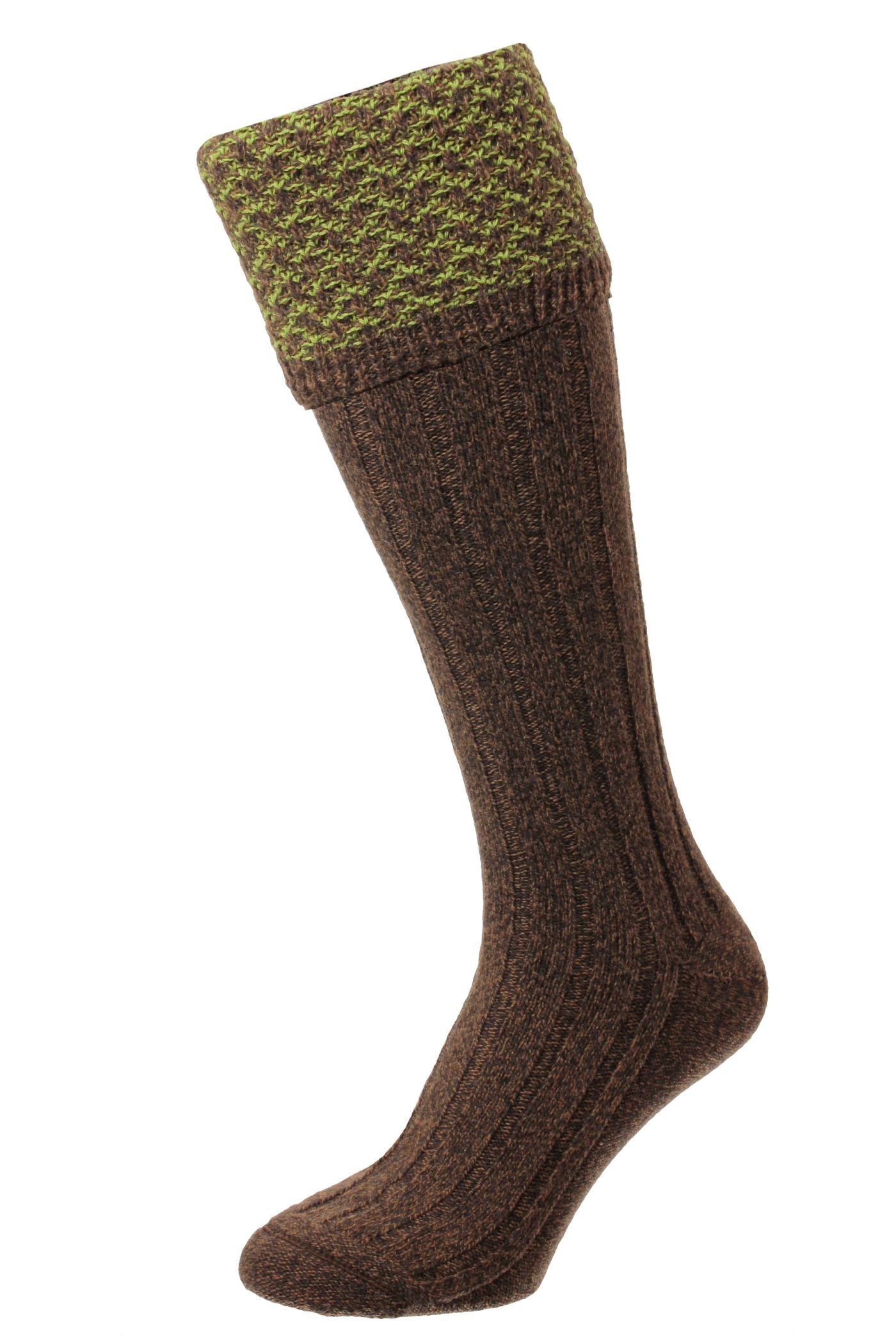 Honeycomb Texture Shooting Socks Hatfield