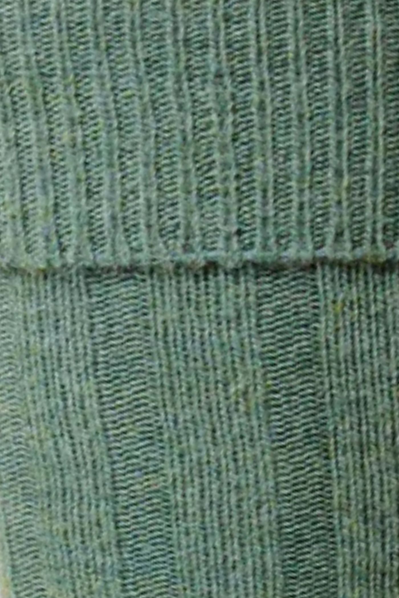 HJ Hall Men's Economy Wool Kilt Hose – close-up detail