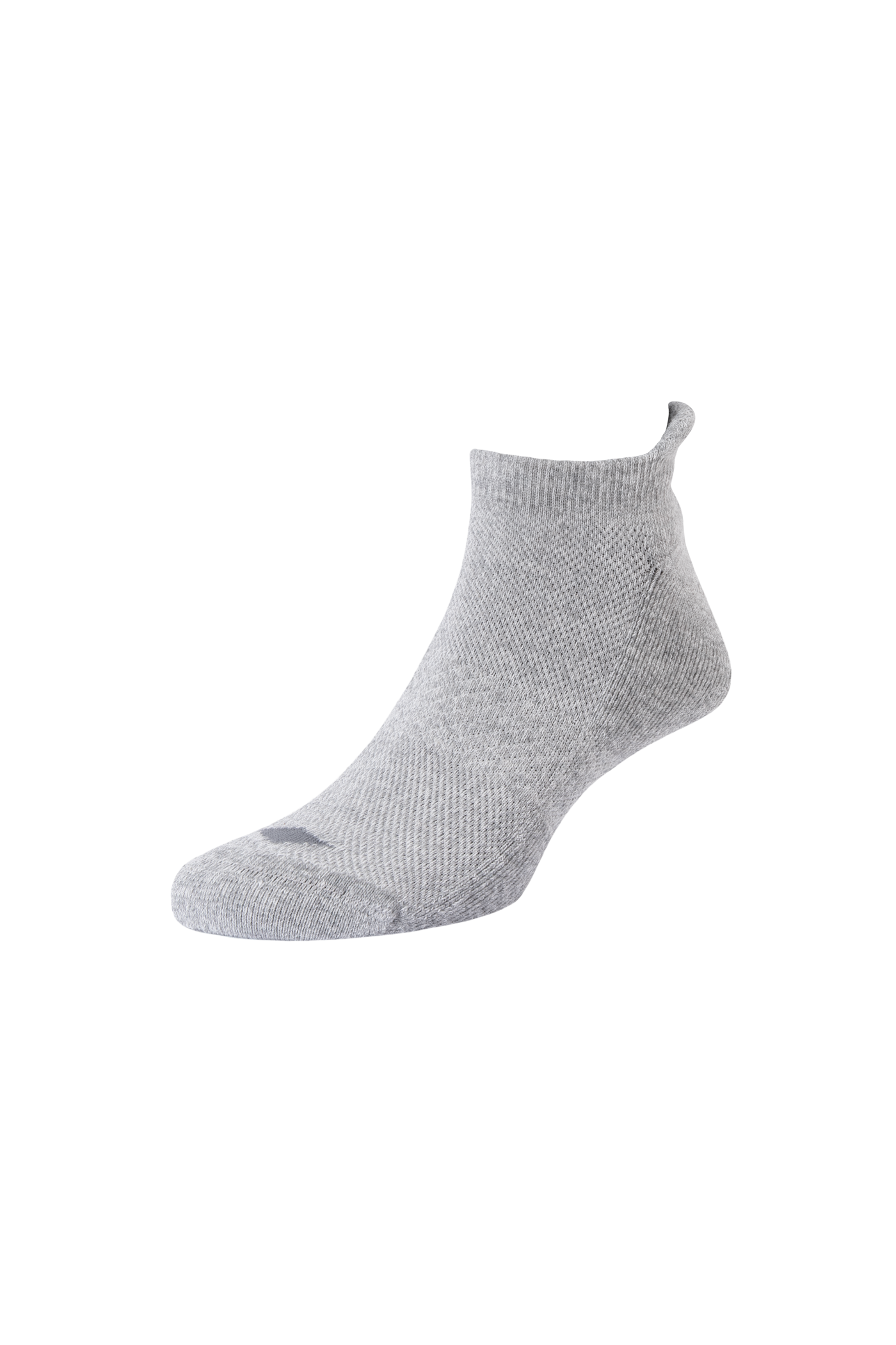 HJ Hall Coolmax Cotton Hiking Trainer Socks - Technical Rambler in Light Grey