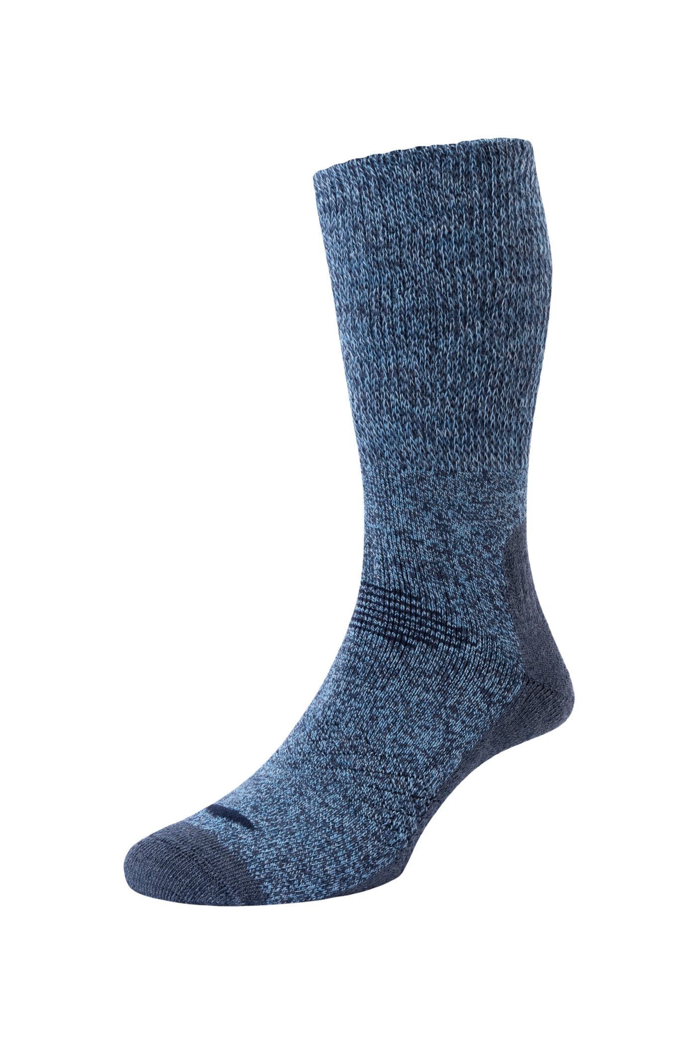 HJ Hall Thermal Wool Comfort Top Hiking Socks - Technical Rambler in Navy