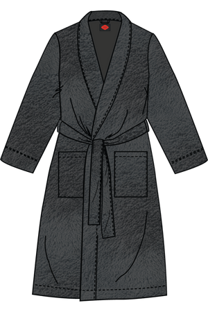 Fleece Dressing Gown