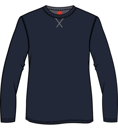 Long Sleeve Jersey & Check Bottoms Pyjama Set