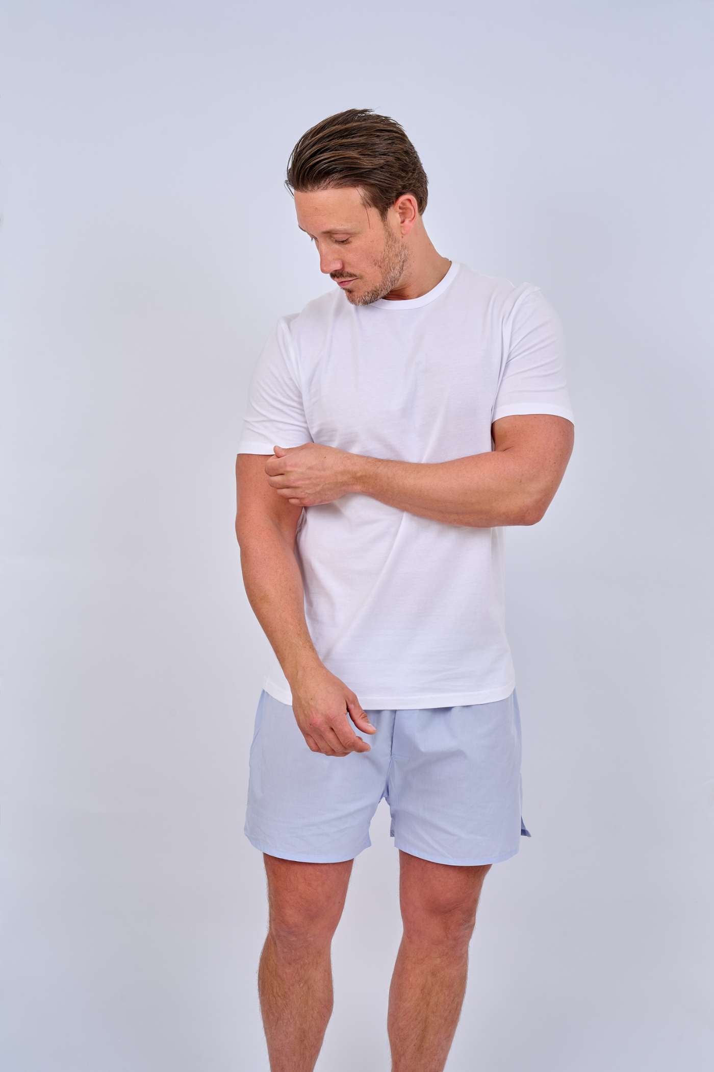 HJ Hall Cotton Essentials T-shirts - Twin Pack – alternate view