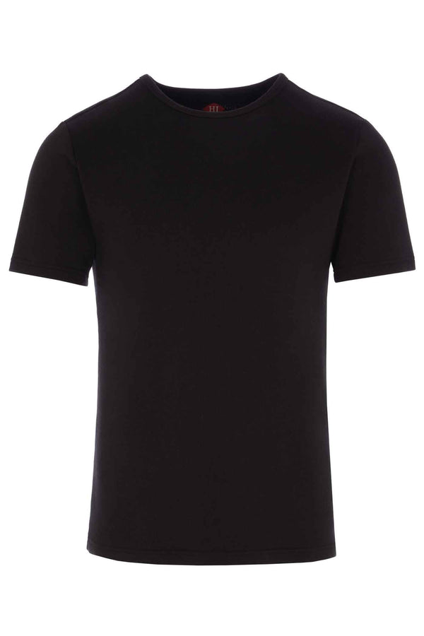 Cotton Thermal T-shirt Black S