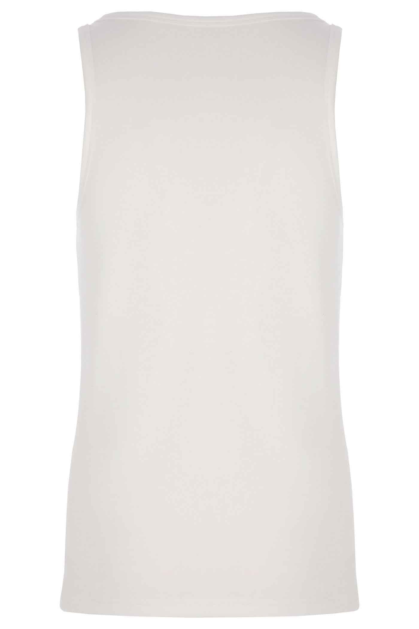 HJ Hall Cotton Thermal Vest - Twin Pack – alternate view