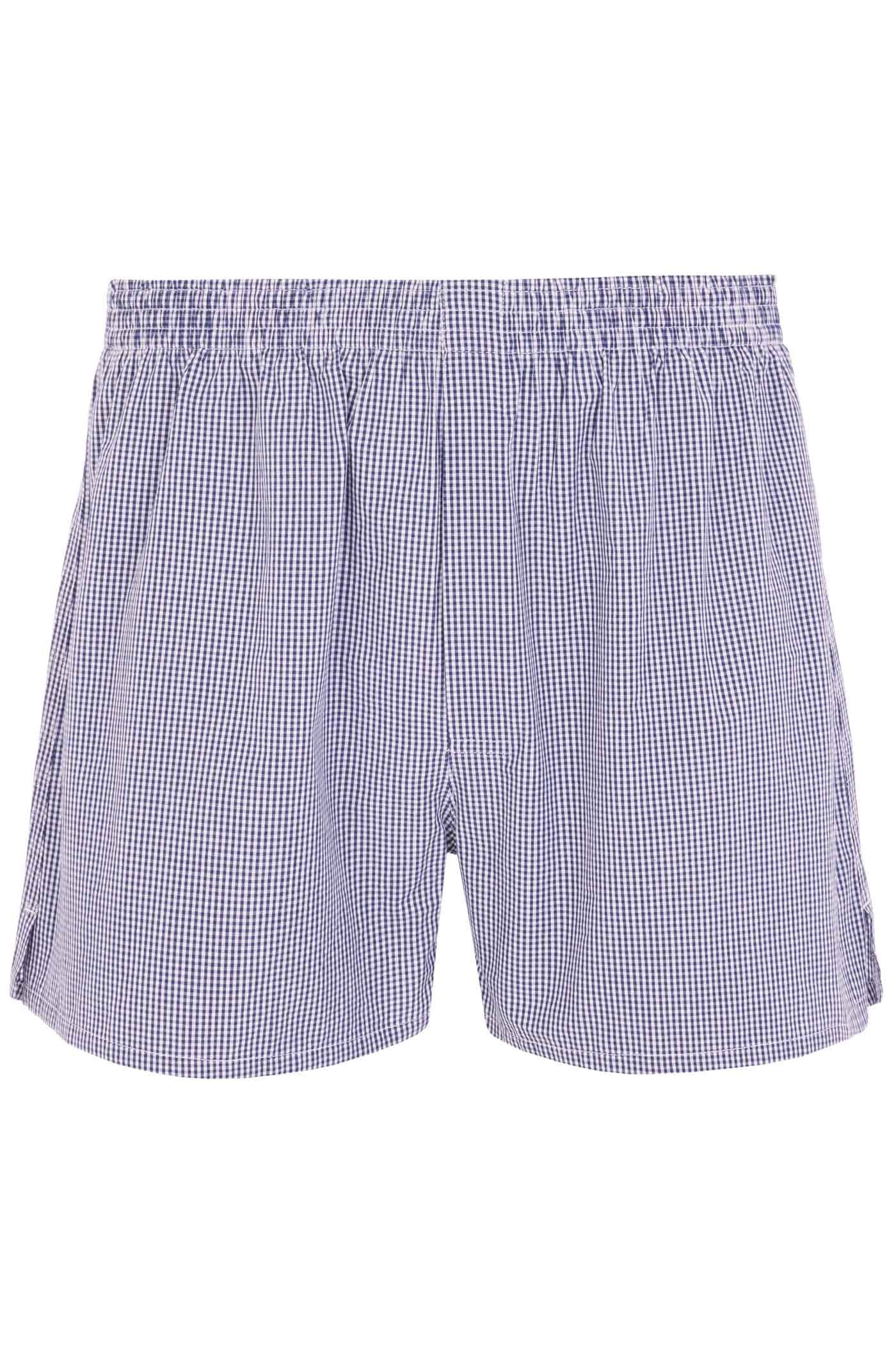 HJ Hall Pure Cotton Woven Boxers - 2 Pair Pack – alternate view