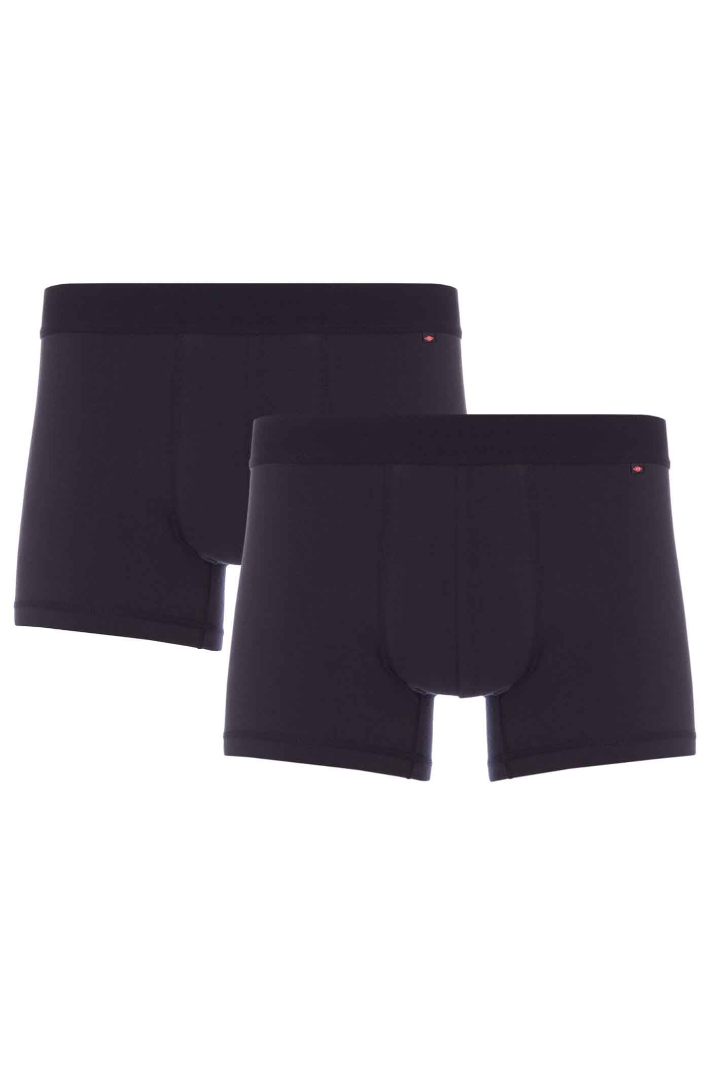 HJ Hall Cotton Stretch Trunks - 2 Pair Pack in Navy